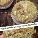 High-Protein Brown Sugar Moong Muffins Recipe