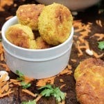 gluten free navy bean falafel
