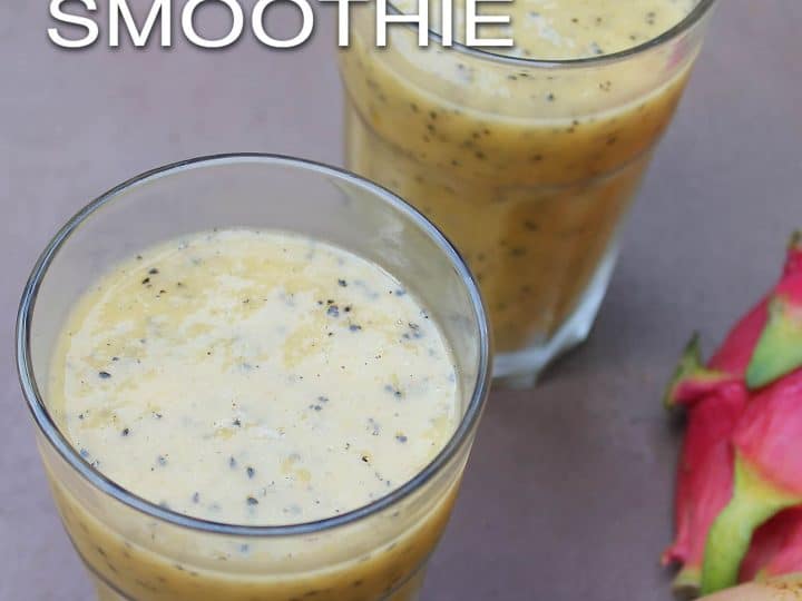 Dragon Fruit Mango Smoothie