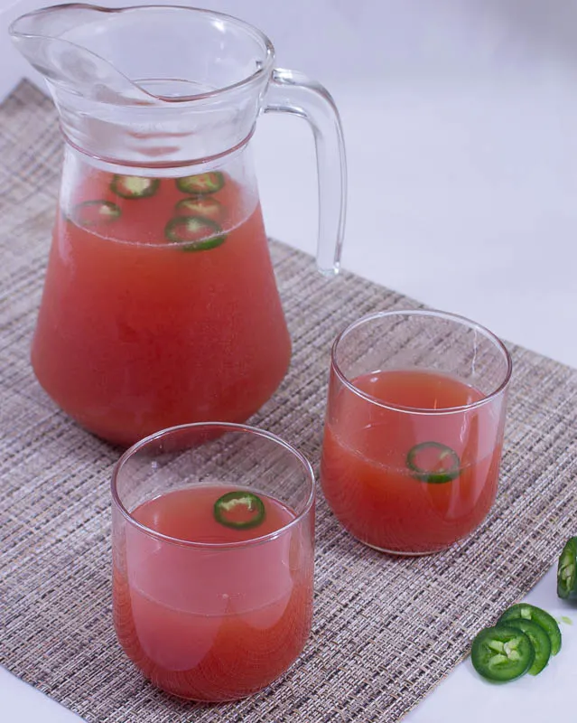 Melon and Chili Juice