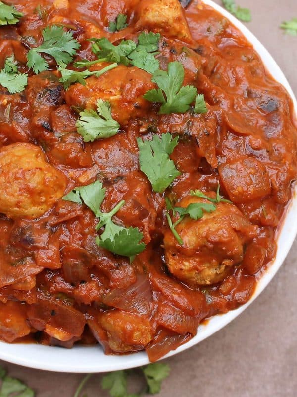Easy Turkey Ball Curry