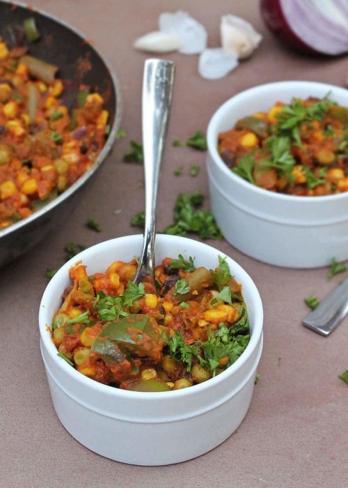 10-Minute Warm Vegetable Stew