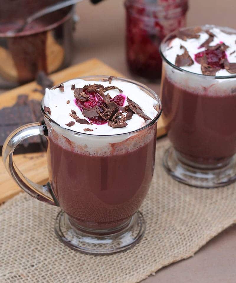 Beet Hot Chocolate @RunninSrilankan
