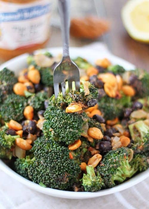 Spicy Peanut Broccoli