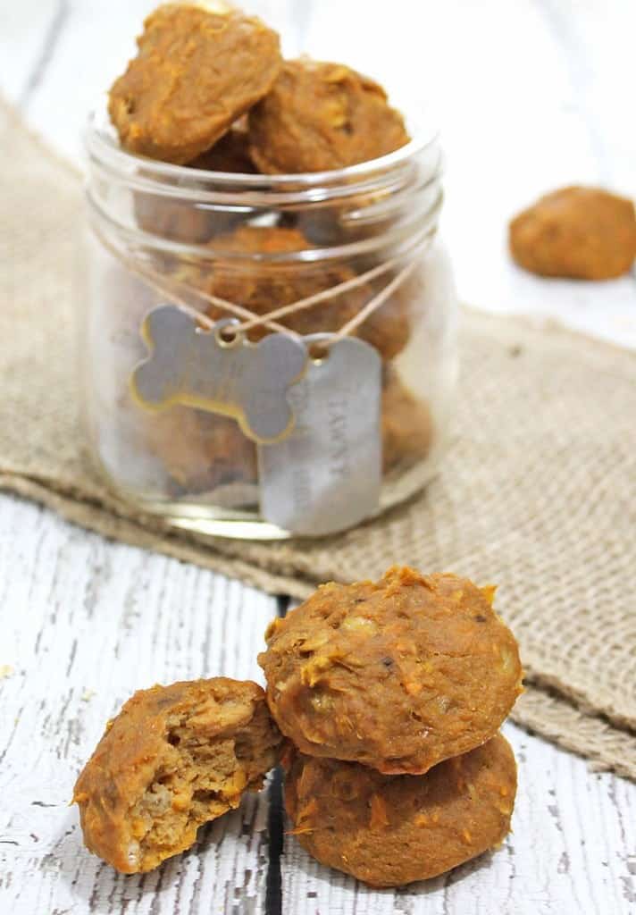 DIY Sweet Potato & Peanut Butter Dog Treats