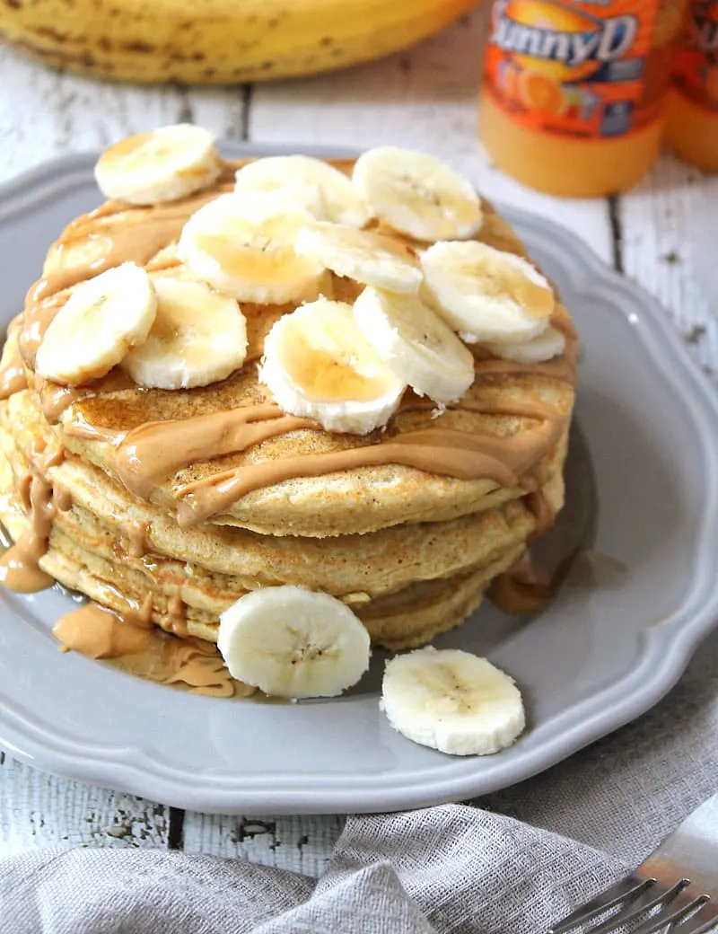 Soft and fluffy and oh so delicious! Banana-SunnyD-Pancakes-#WhereFunBegins-@RunninSrilankan