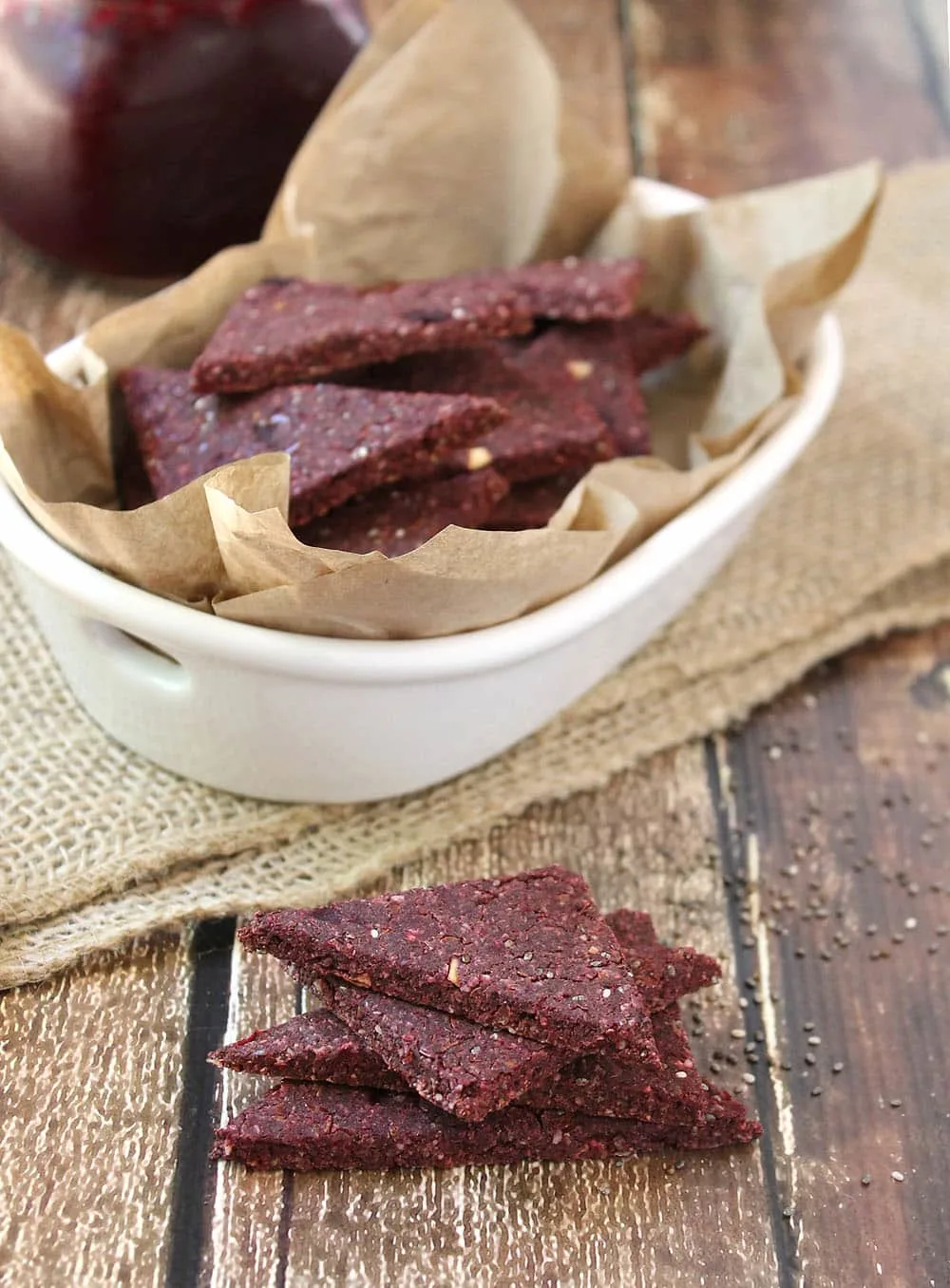 Buckwheat-Beet-Flax-Crackers-Recipe @RunninSrilankan