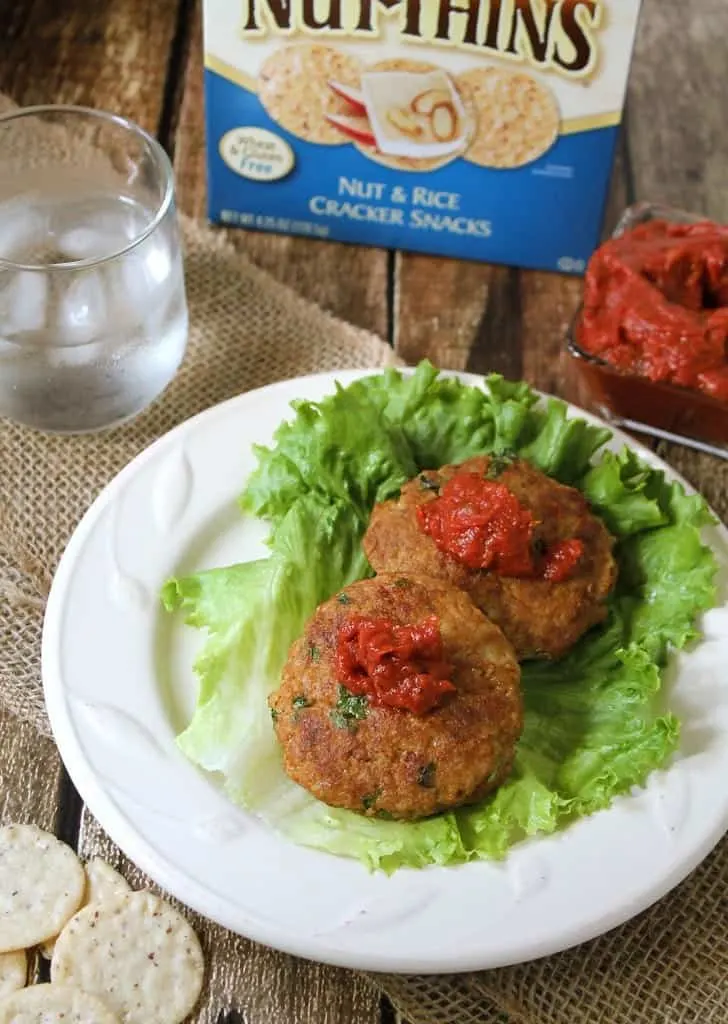 Turkey Alomd Burgers With Blue Diamond Nut Thins @RunninSrilankan