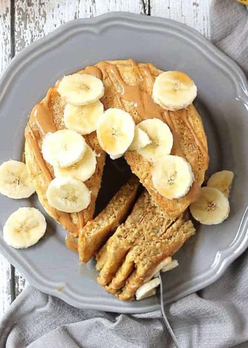 Banana Oat Pancakes