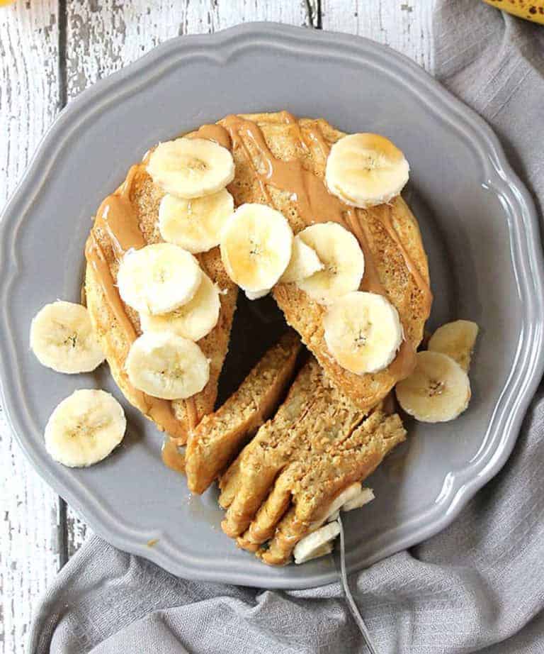 Gluten-free Banana Oat Pancakes