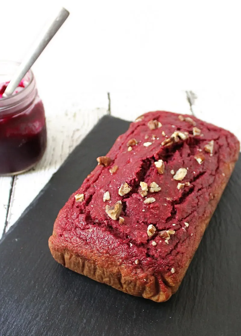 Banana Beet Bread Gluten Free @RunninSrilankan