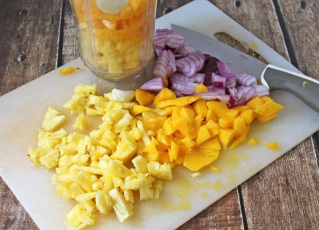 Mango Pineapple Spicy Marinade