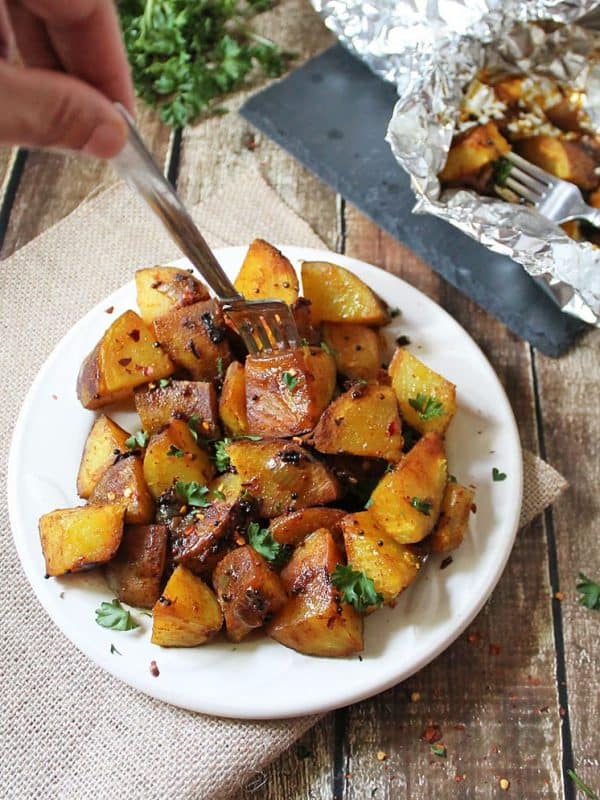 Sri Lankan Deviled Potatoes – Ala Thel Dala