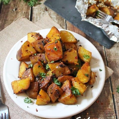 Sri Lankan Deviled Potatoes 