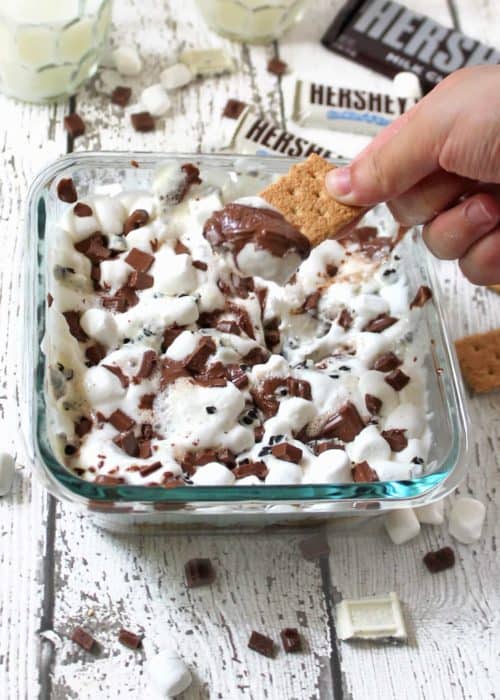 Inside-Out Microwave S’mores