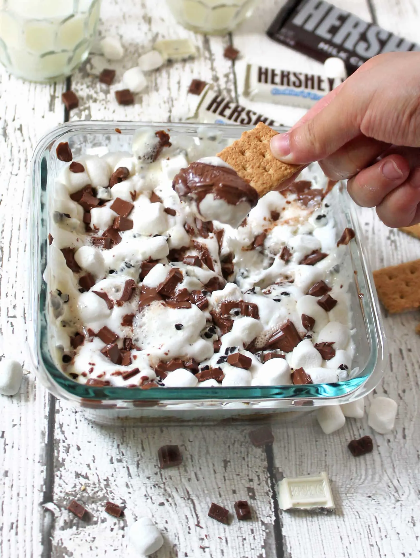 Microwave S'mores Chocolate Cake - Dorm Room Cook