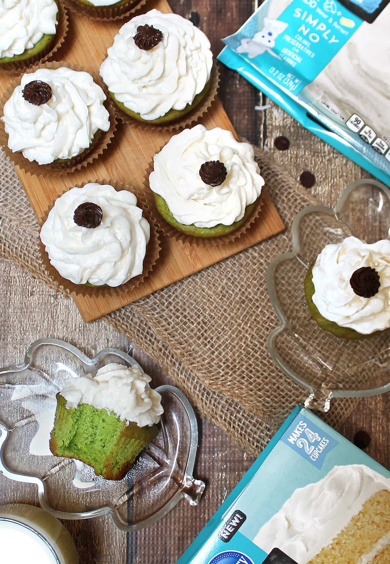 Green Smoothie Cupcakes