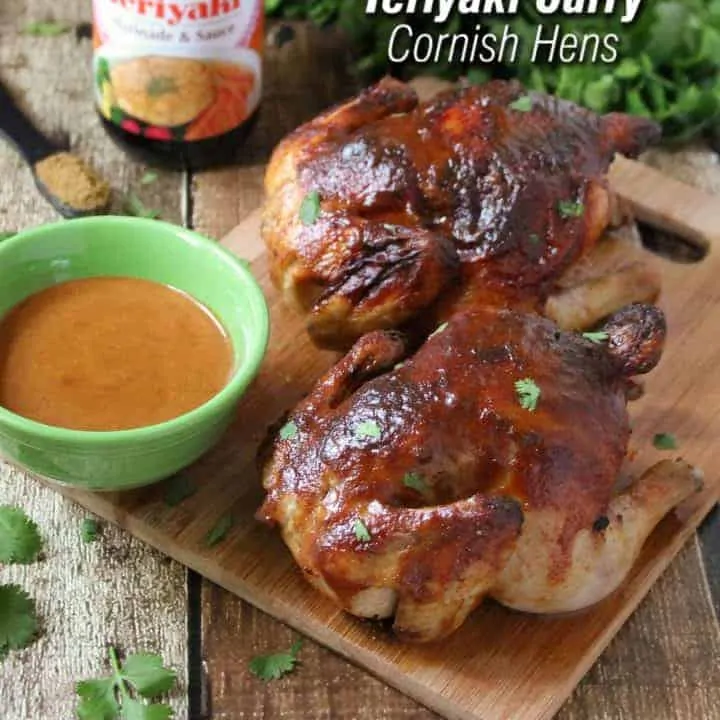 Ad: Spicy Sweet Teriyaki Curry Cornish Hens
