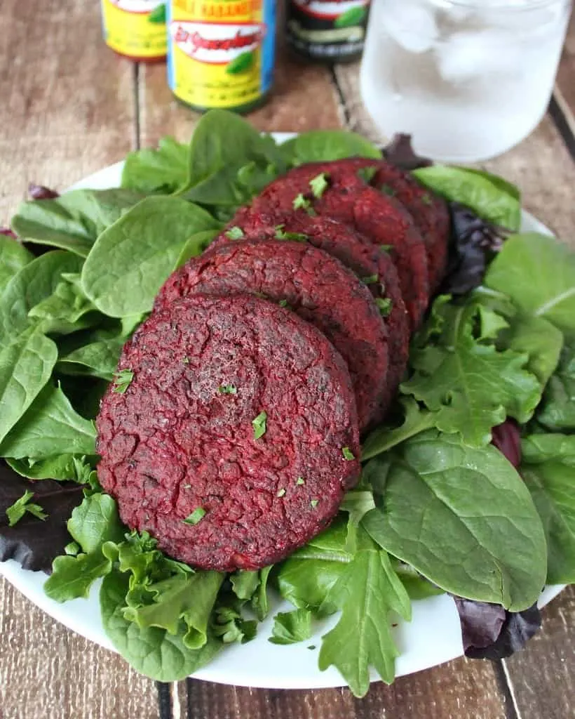 Beet & Bean Burgers #KingOfFlavor