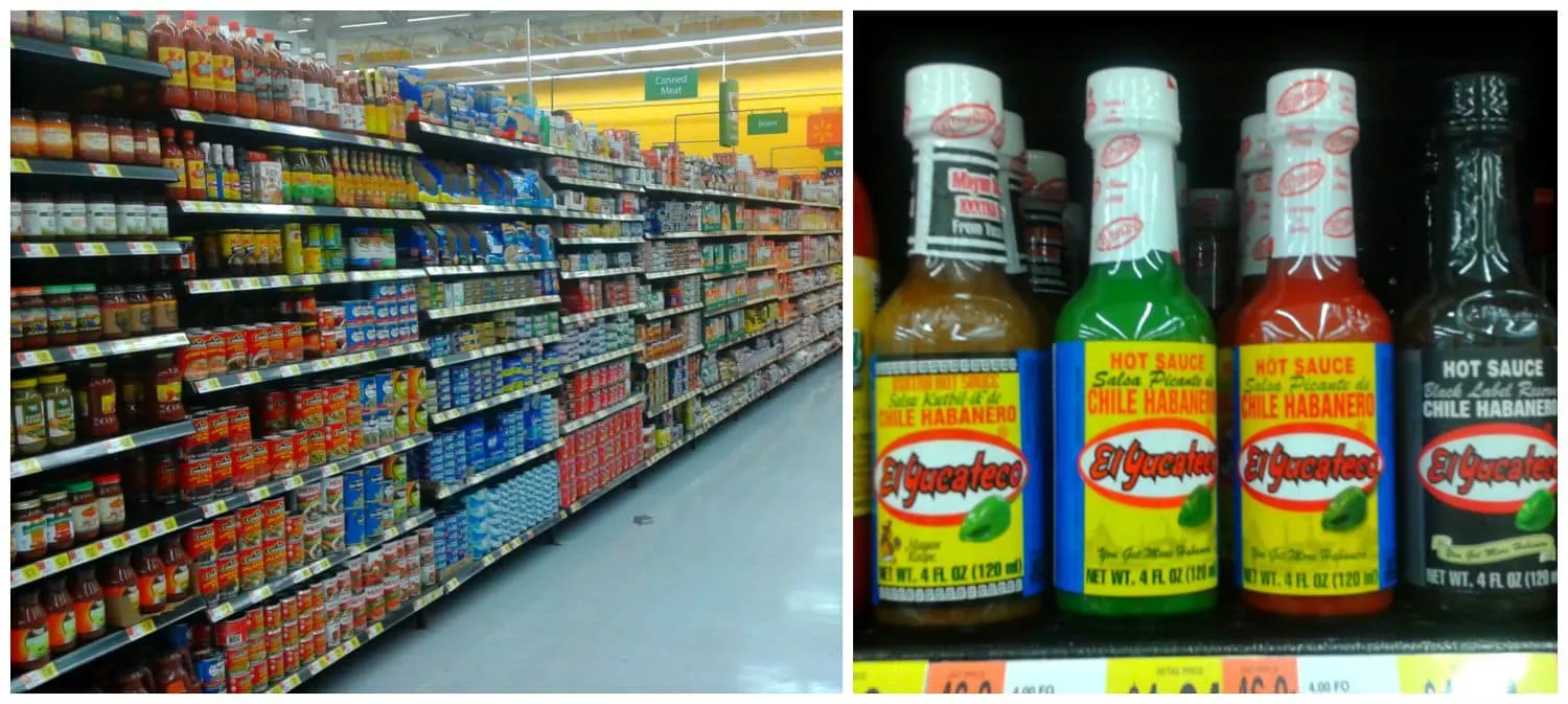 El Yucateco Hot Sauce @ Walmart