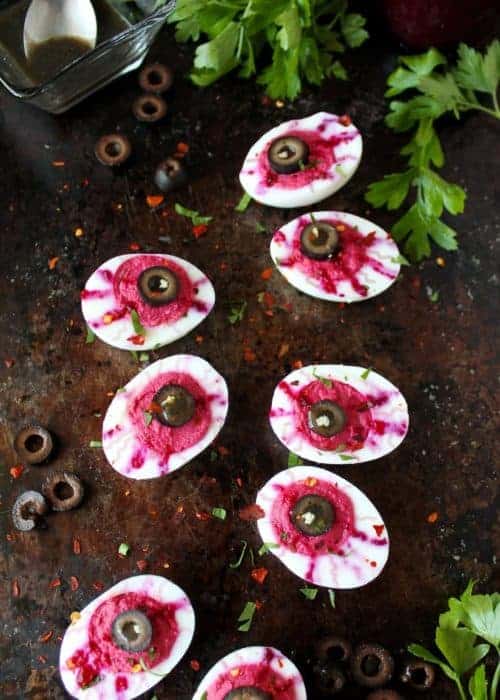 Deviled Egg Eyeballs