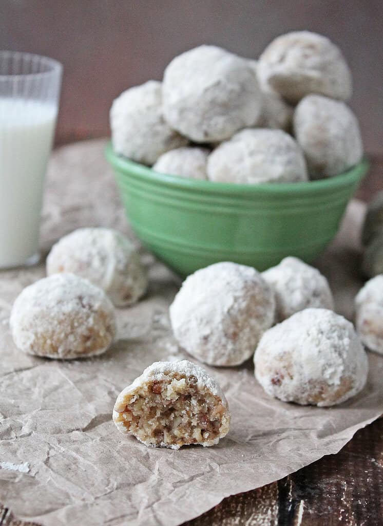 Delicious healthyish snowballs