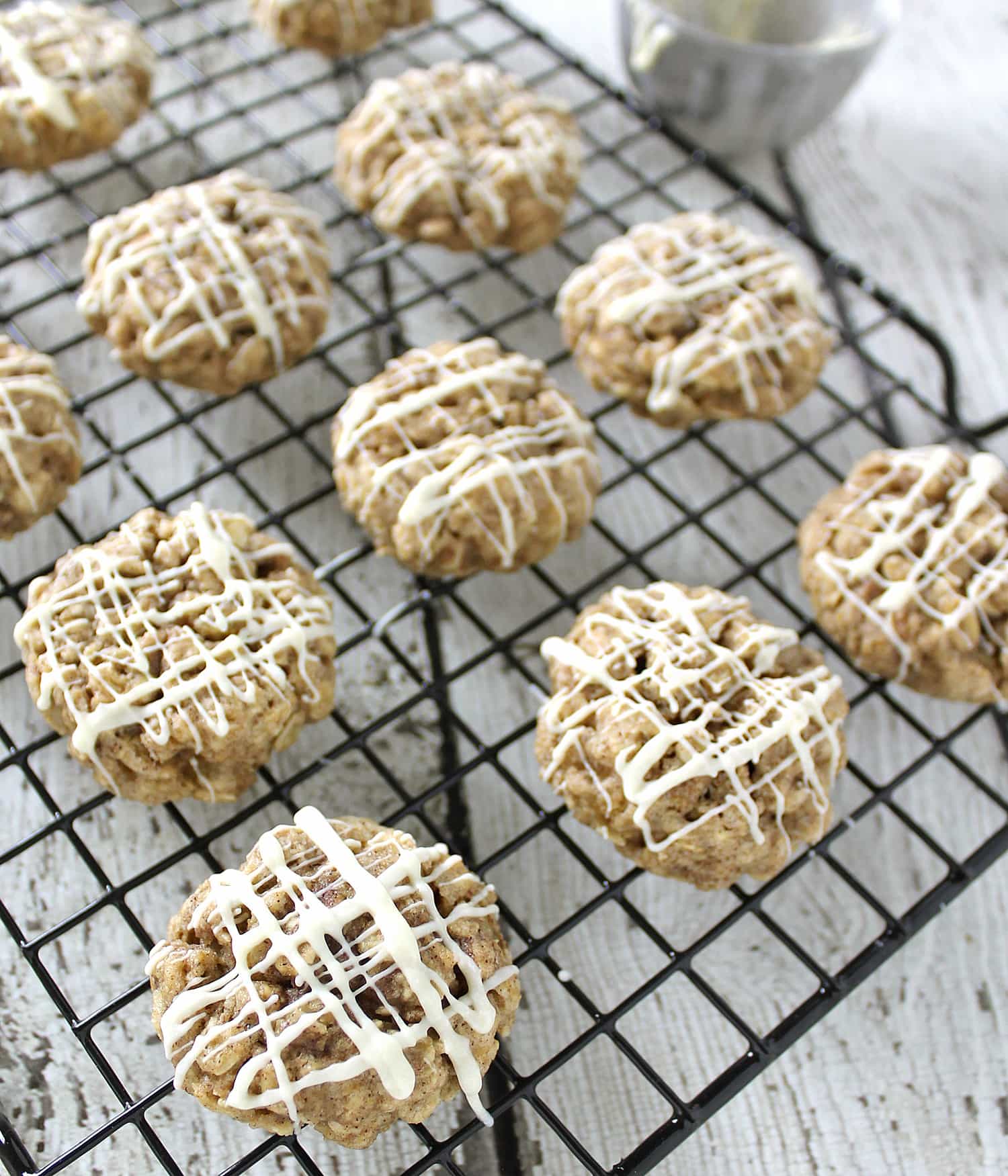 Gluten Free Candied Ginger Oatmeal Cookies
