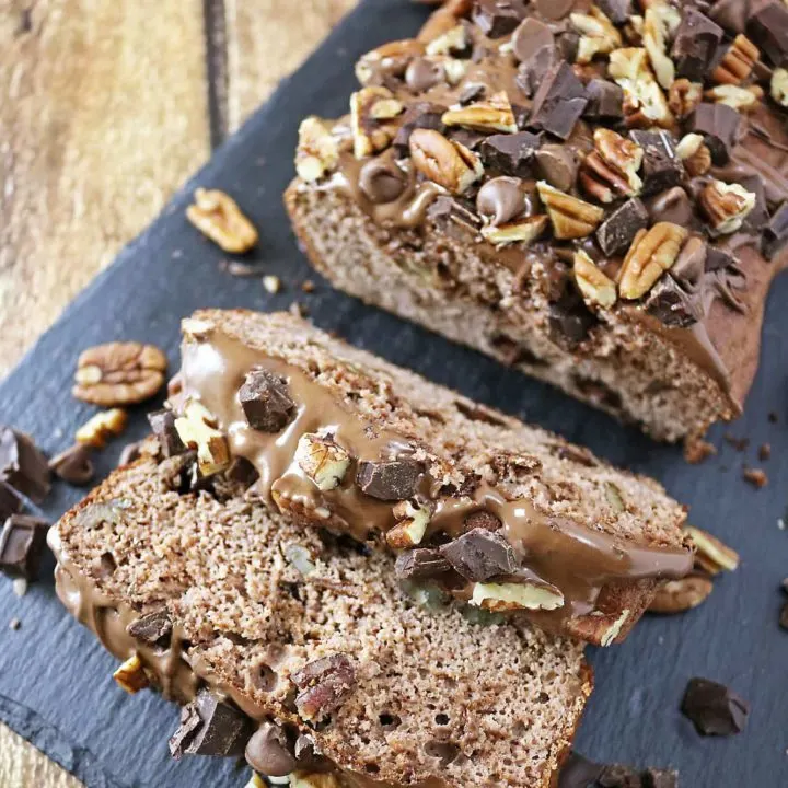 Chocolate Pecan Protein Loaf