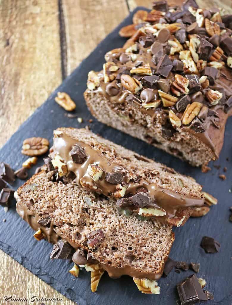 Chocolate Pecan Protein Loaf