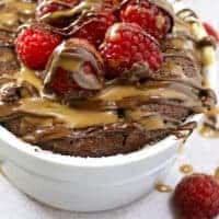 Chocolate & Cookie Butter Bake