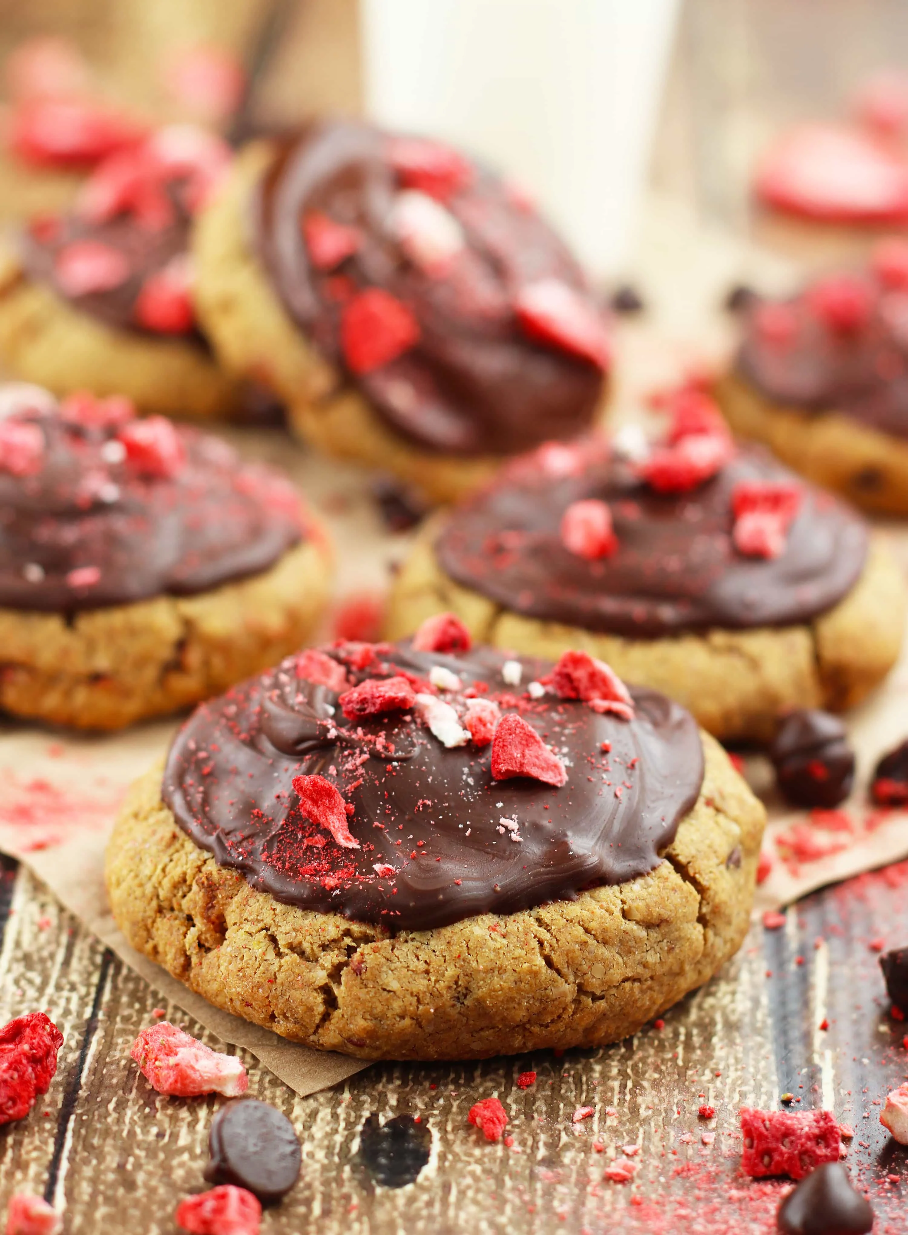 Chocolate Strawberry Cookies