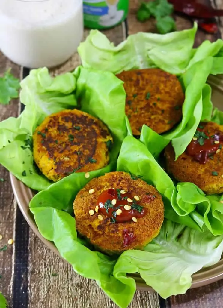 Chickpea Lentil Sliders