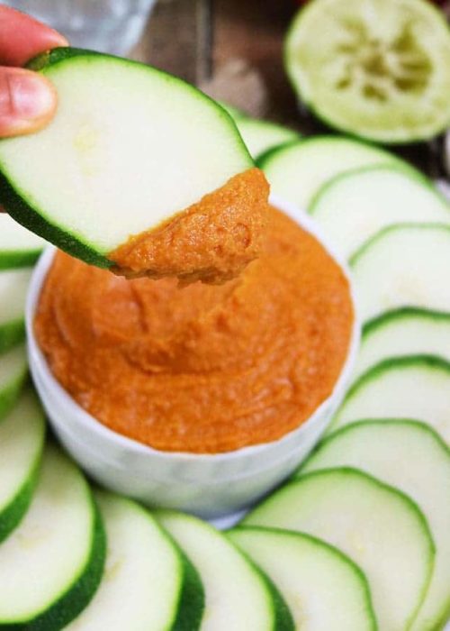 Roasted Red Pepper & Garlic Hummus