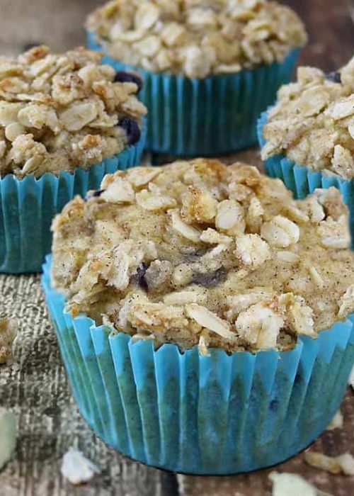 Blueberry Jicama Muffins {Gluten Free}