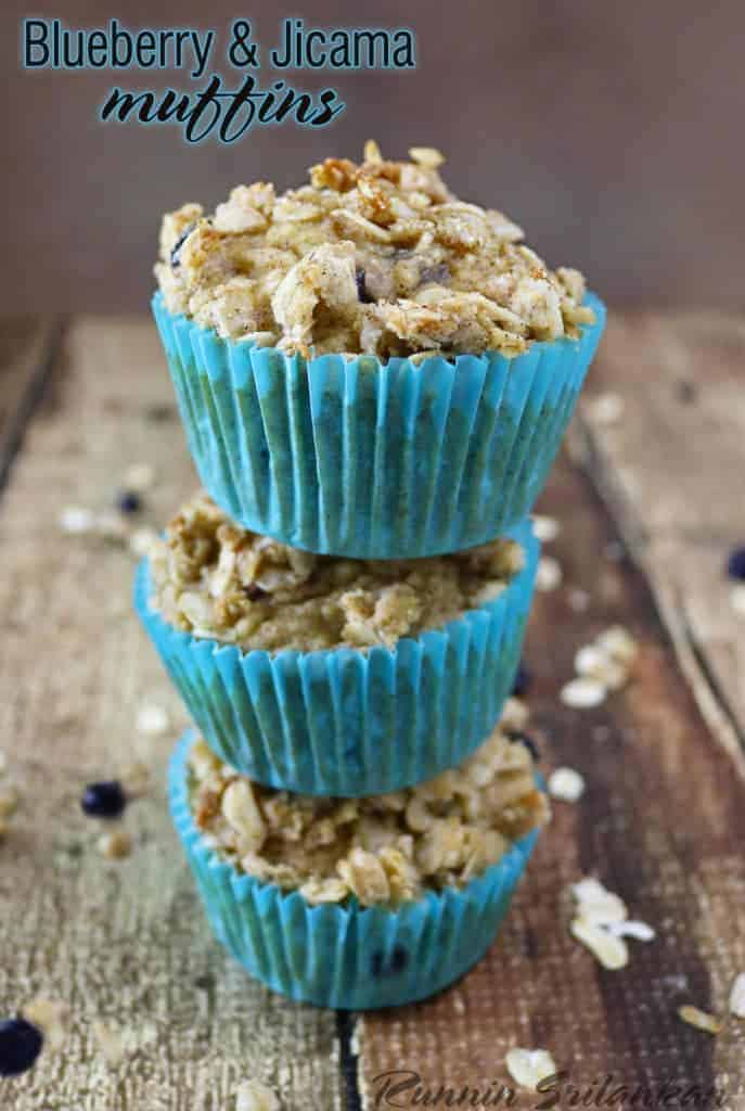 Blueberry Jicama Muffins {Gluten Free} Savory Spin