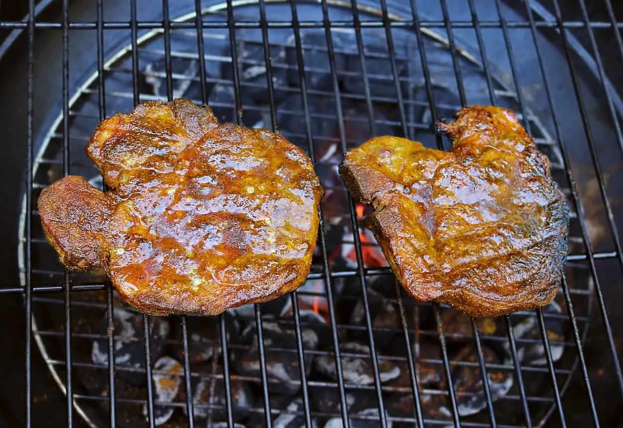 Turmeric & Garam Masala Spiced, Grilled Pork #GrillPorkLikeASteak