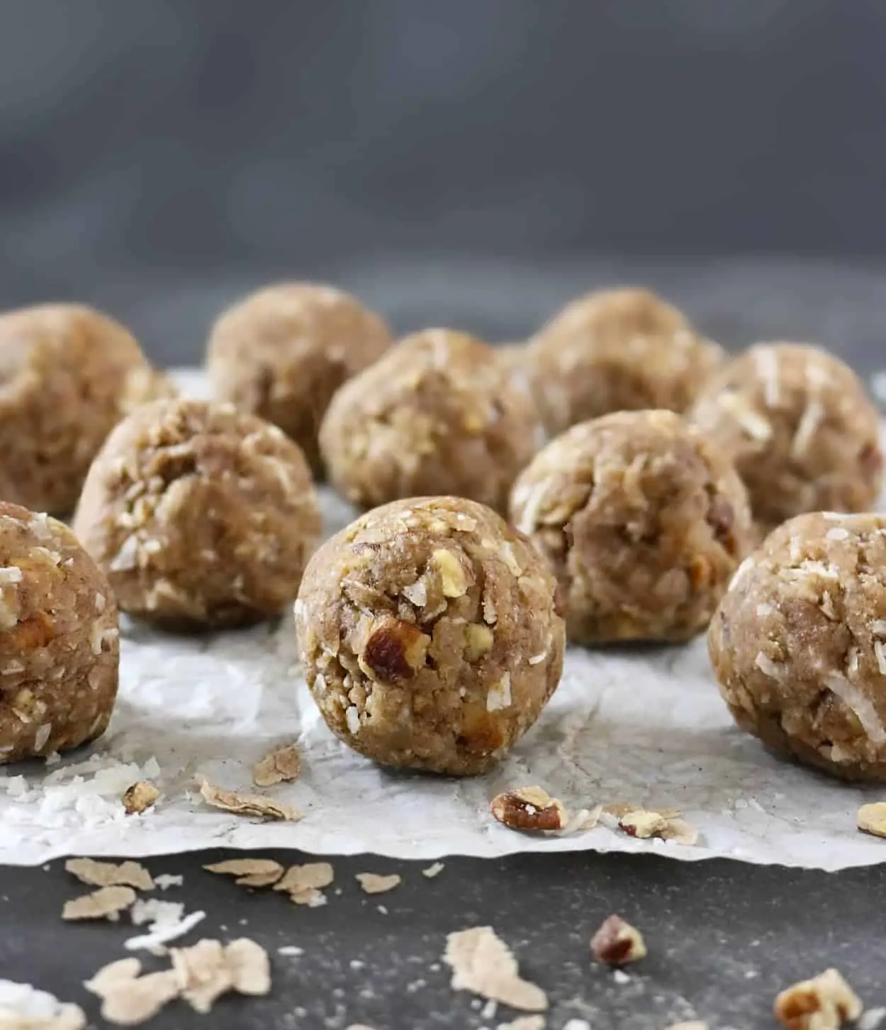 Aval Laddu - Spiced Pecan Banana Rice Balls