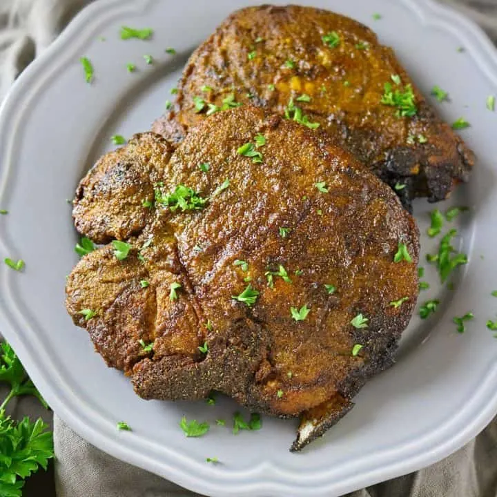 Turmeric & Garam Masala Spiced, Grilled Pork #GrillPorkLikeASteak