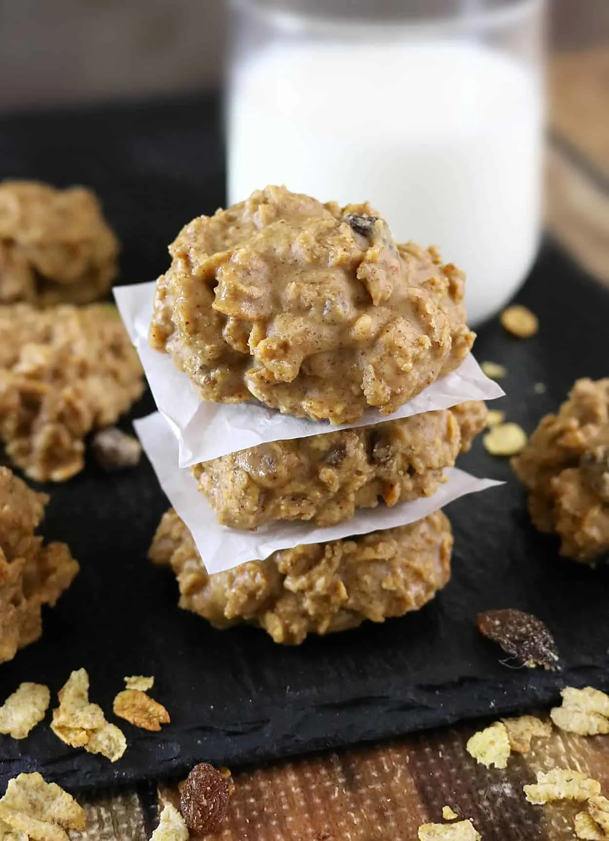 No-Bake Cereal Cookies 