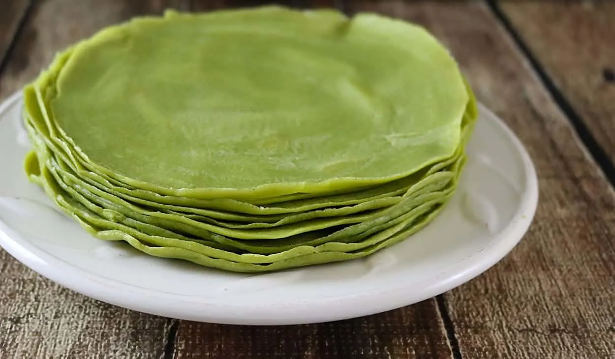 Matcha & Banana Protein Crepes