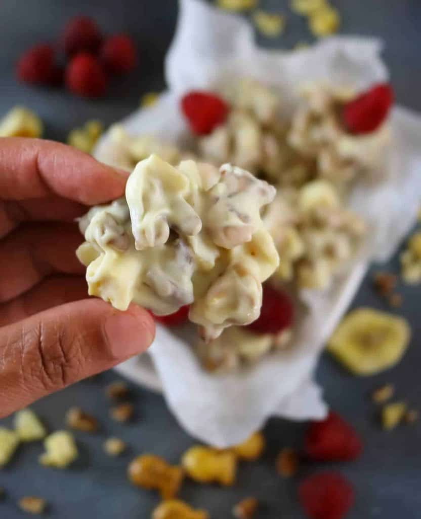 Sweet Salty Tangy Goldfish Snack Clusters #MixMatchMunch #ad Recipe at RunninSrilankan.com