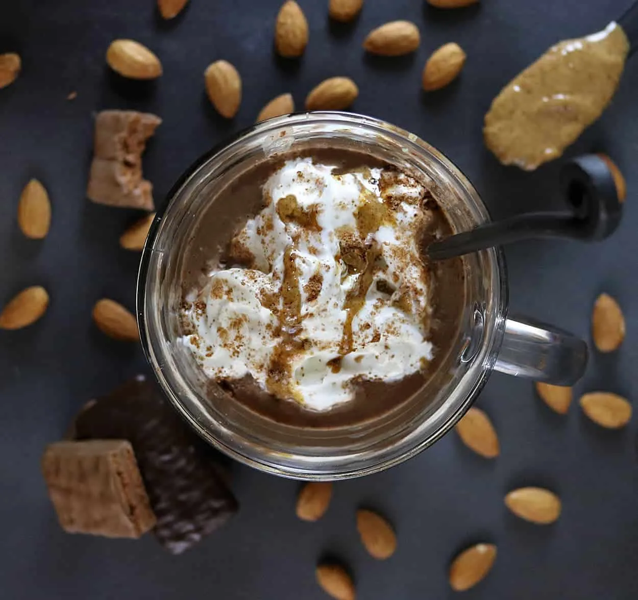 Almond Hot Chocolate perfect with Tim Tams #ad #TimTamFriends