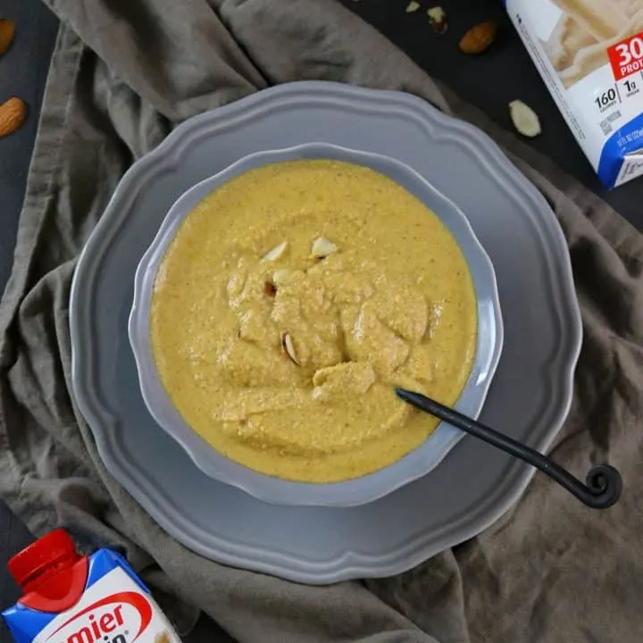 Pumpkin Pie Porridge - totally grain-free and packed with protein