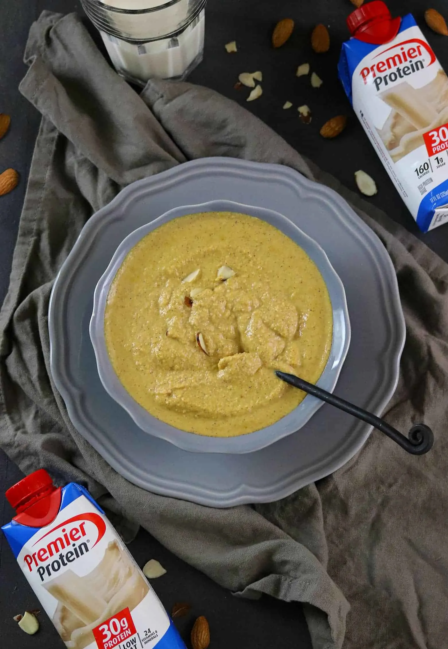 Pumpkin Pie Porridge - totally grain-free and packed with protein