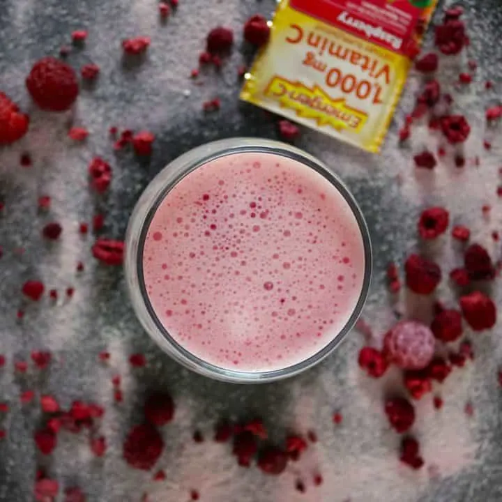 Raspberry Yogurt Drink #emergencrecipes