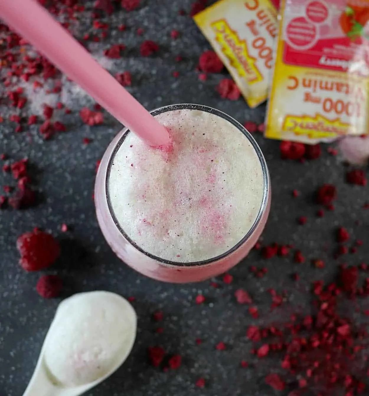 Raspberry Yogurt Drink #emergencrecipes