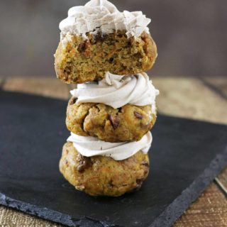 Carrot Cake Breakfast Cookies - Gluten Free and Refined Sugar-Free, the recipe for these can be found at RunninSrilankan.com