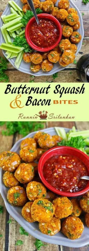 Easy Butternut Squash Bacon Bites