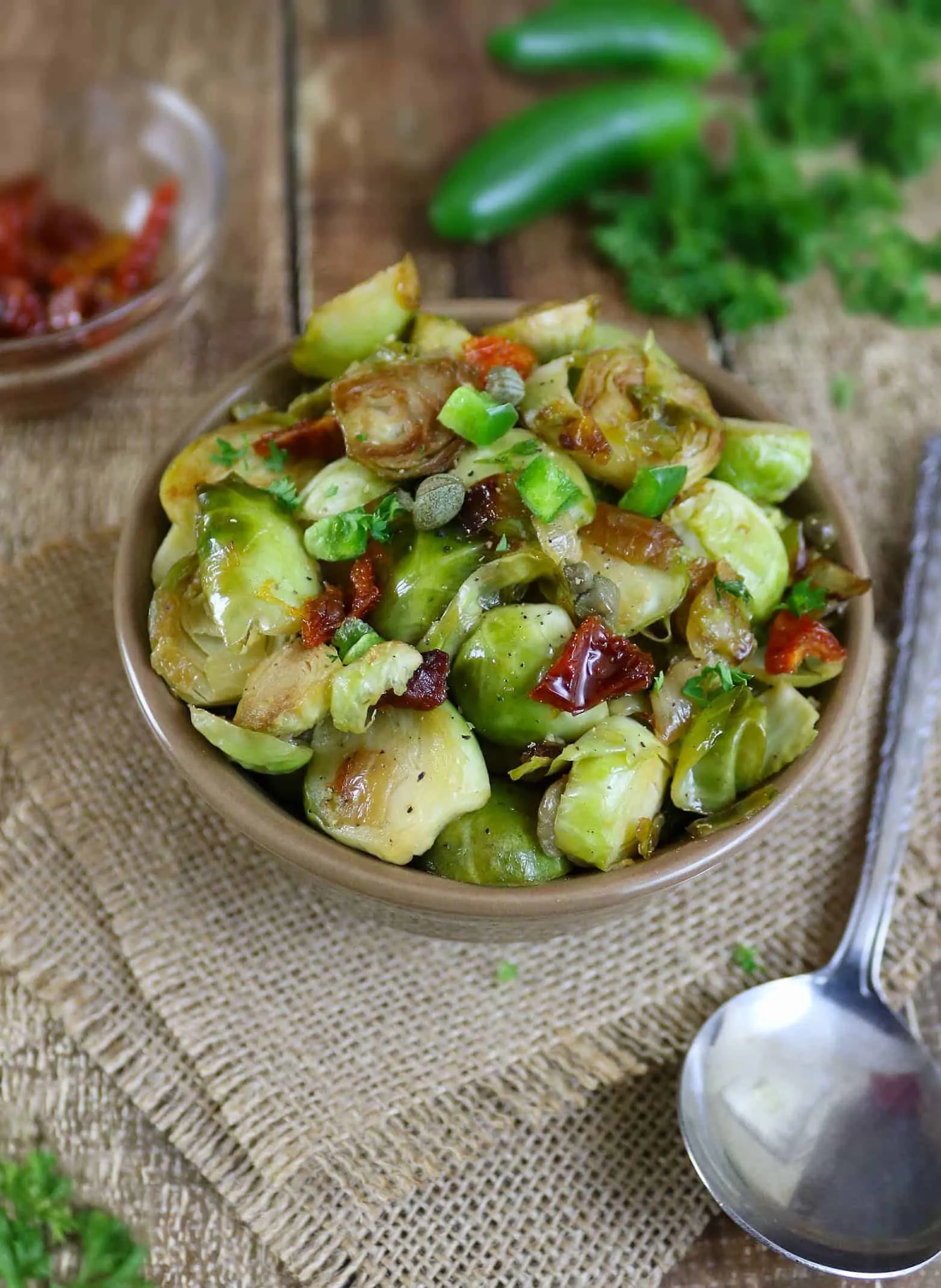 Capered Brussels Sprouts