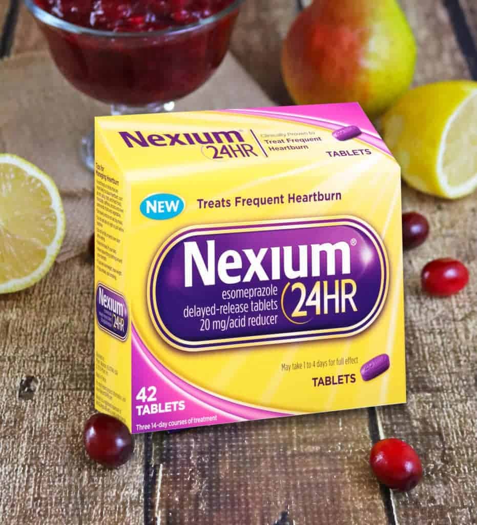 Citrusy Cranberry Pear Sauce and Nexium